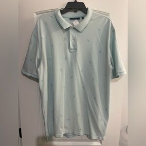 Psycho Bunny 100% Pima Cotton all over logo graphic polo. Men’s XXXL. (9)